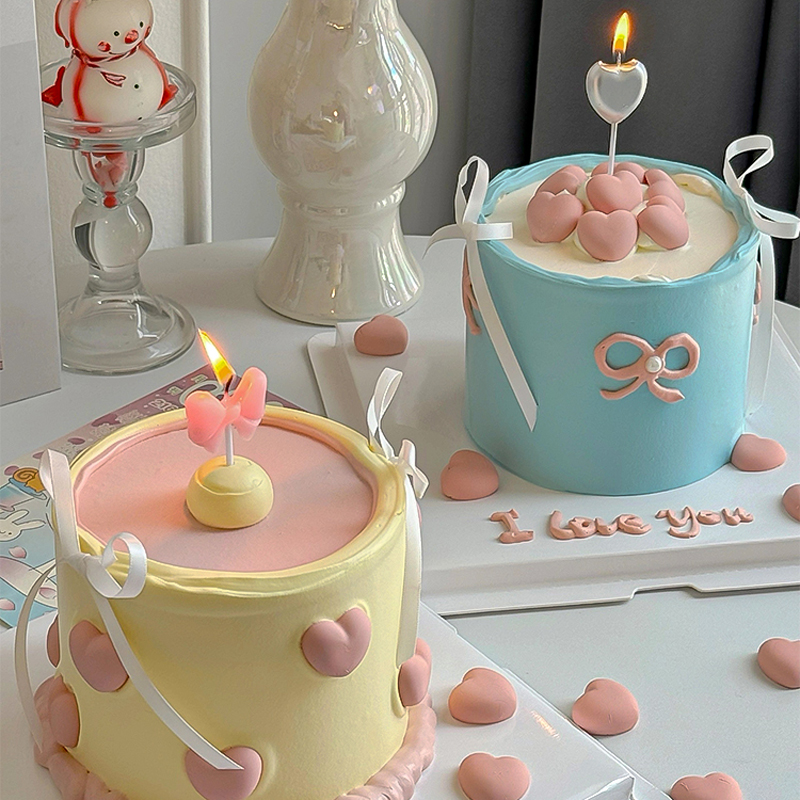 可爱软萌520情人节蛋糕情侣表白