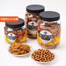 网红蝴蝶结网格结海盐碱水饼干圈烘焙蛋糕装饰可食用生日摆件