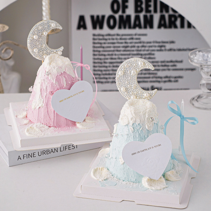 2.14情人节蛋糕装饰摆件复古珍珠月亮插件许愿丝带爱心告白插牌,节庆用品/礼品,节日装扮用品,淘宝优惠券,粉丝福利购,淘宝优惠卷