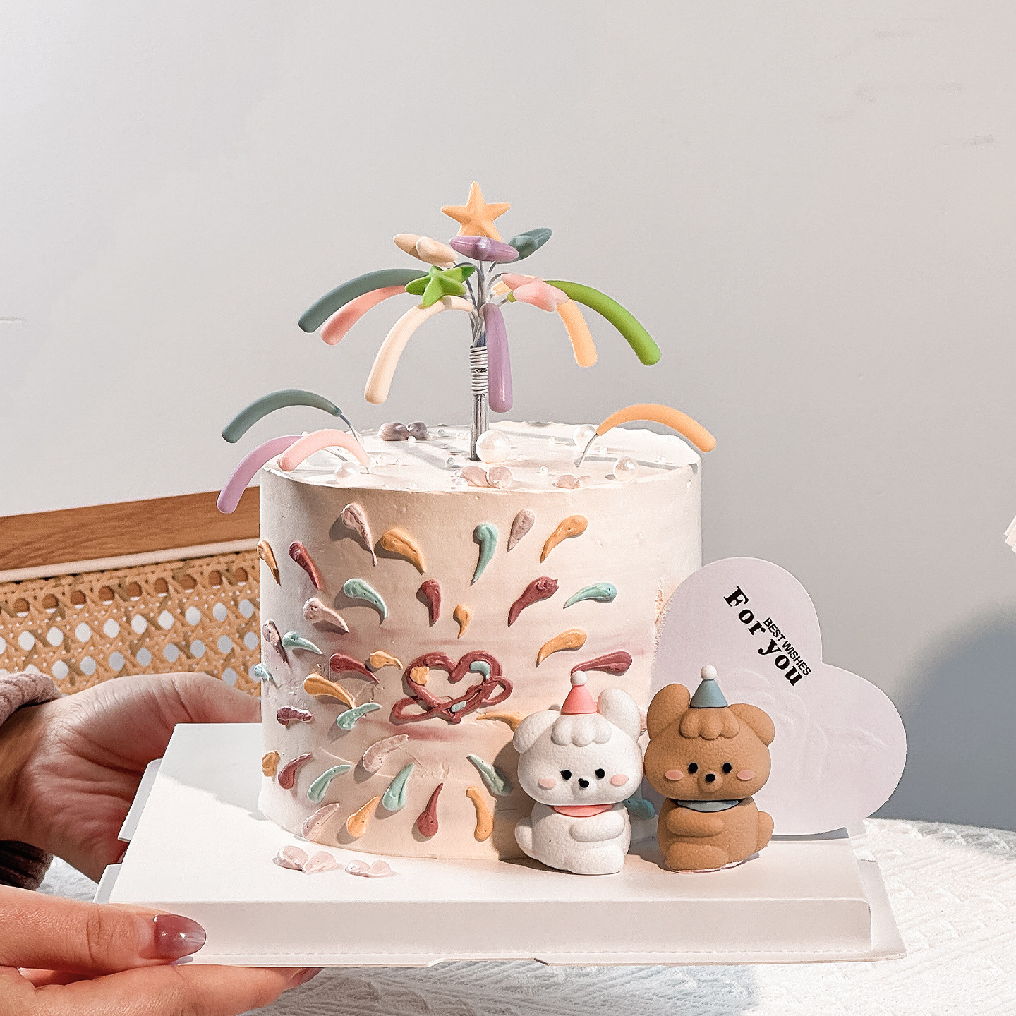 2.14情人节可爱修狗蛋糕装饰摆件情侣告白爱心卡片唯美礼花装扮,节庆用品/礼品,节日装扮用品,淘宝优惠券,粉丝福利购,淘宝优惠卷