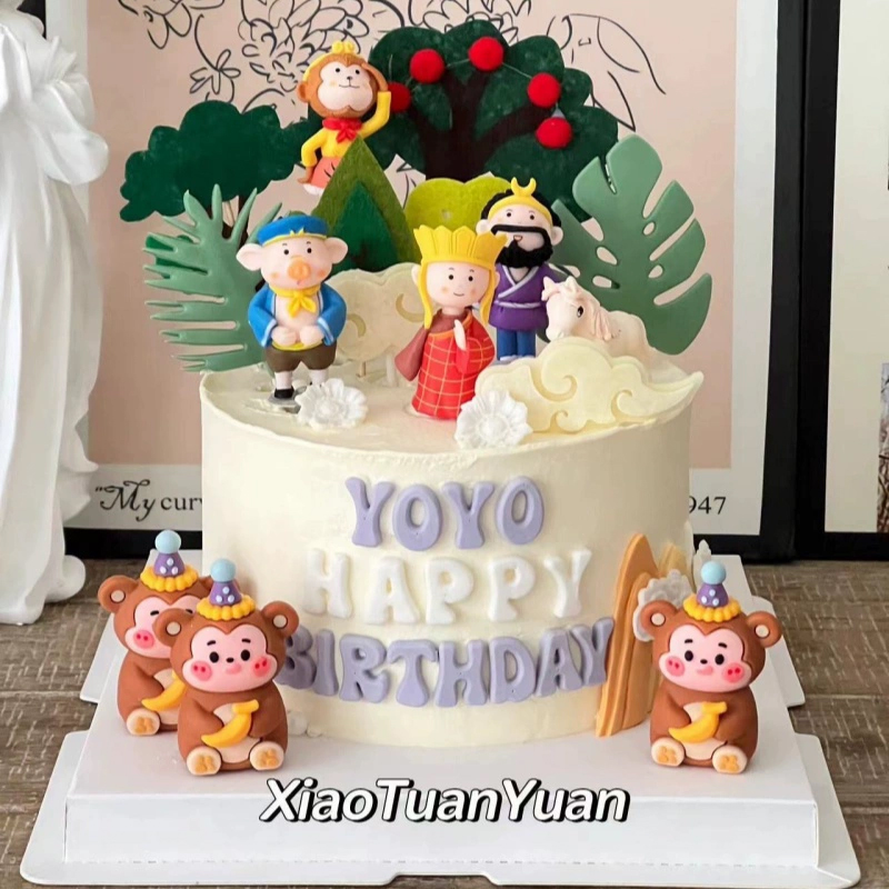 经典西游西天取经蛋糕装饰