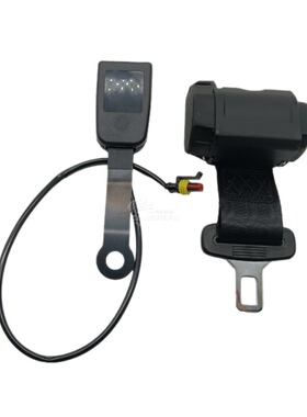 适用林德橙色安全带自动伸缩两点式卷收器通用座椅安全带信号端子