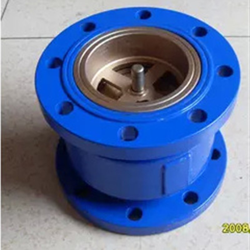 上海阀门HC41X-16Q消声止回阀 单向阀DN50 65 80 100 150 200