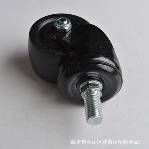 脚轮万向轮牛仔轮 低重心脚轮 丝杆活动 3寸万向推车轮脚轮