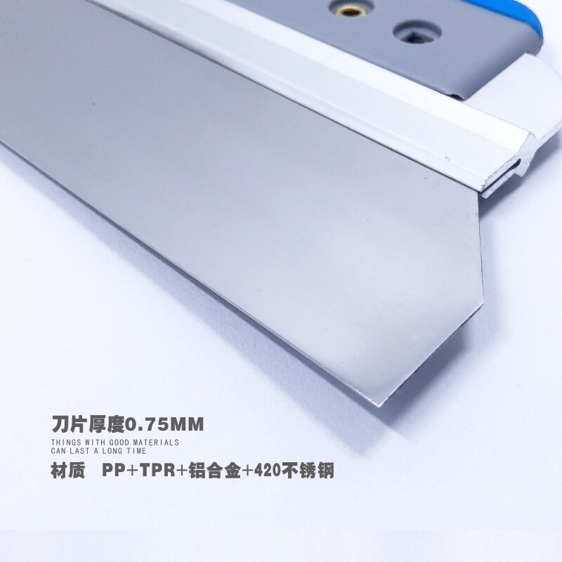 贴墙纸壁纸墙布壁画裁刀铲刀施工工具不锈钢刮板刮刀加厚割刀图片
