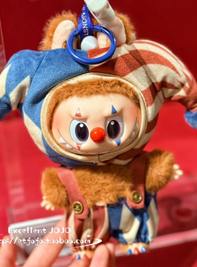 POPMART泡泡玛特 WHY SO SERIOUS系列搪胶毛绒挂件盲盒礼物