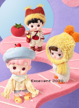 POPMART泡泡玛特 HACIPUPU小馋包系列1/12可动人偶玩具潮流礼物