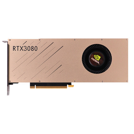 英伟达全新RTX3080公版AI深度学习竞技游戏GPU运算加速显卡可开票