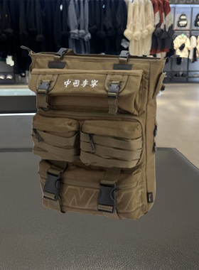 中国李宁 纽约时装周走秀款大容量拎包大挎包斜挎包单肩包ABLP102