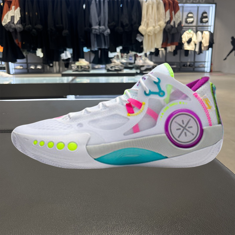 正品李宁男子韦德幻影3减震舒适运动支撑稳定场地篮球鞋ABPS041-1