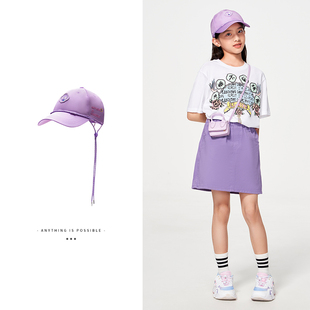 李宁正品 Lining 大童运动生活系列户外休闲防晒运动棒球帽YMYS071