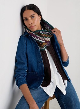 英伦se@s@1t 女士  美利奴羊毛混纺针织围脖 E289