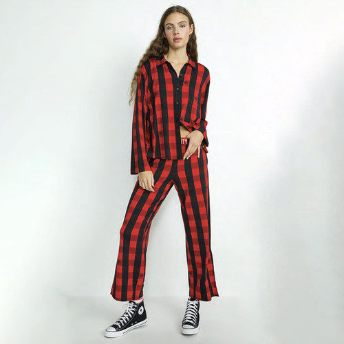 美系BF 女款 亲肤舒适居家服套装 H596