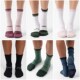 美系生活方式 轻奢CE男女同款 无缝毛巾底运动健身毛巾底中筒袜E048