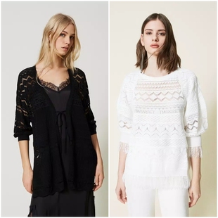 合集 意系轻奢TWIN 针织衫 长款 C128 女款