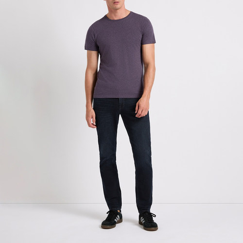 澳洲轻奢M@CS 男款 深蓝洗水中腰修身牛仔裤 A427