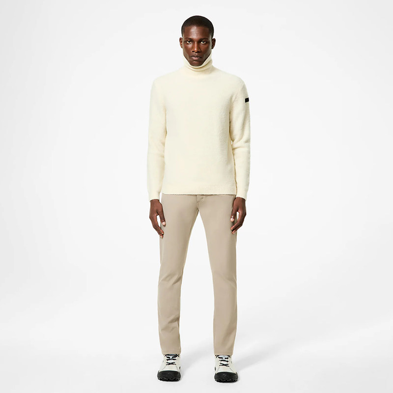 意大利海洋运动轻奢RR 男款  羊毛混纺高领简约长袖针织衫 E274