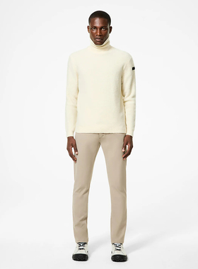 意大利海洋运动轻奢RR 男款  羊毛混纺高领简约长袖针织衫 E274