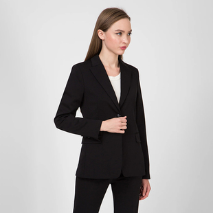 意大利轻奢PK0撤柜 一粒扣西装 外套 E453 女款