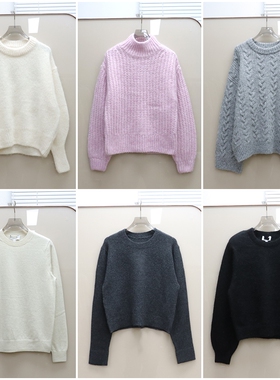 北欧风0S 女款  圆领针织衫合集 F274