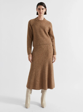 澳洲SEED 女款 羊毛羊驼毛混纺针织套装 E793