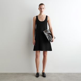 100羊毛吊带针织连衣裙 E631 女款 北欧风CS