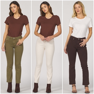 微喇剪边牛仔裤 女款 F610 丹宁DJ 美式