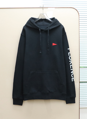美系海洋运动FM 男款 连帽抽绳宽松卫衣 D406