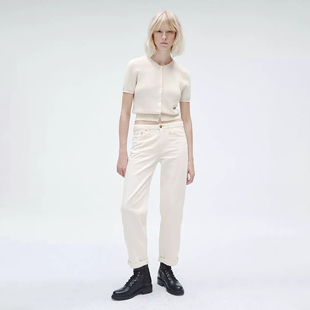 A476 原胚本白莱赛尔亲肤低腰宽松男友风牛仔裤 美系新锐RB 女款