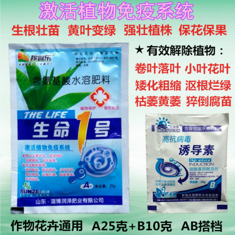 抗病抗寒促生根营养液肥料氨基酸
