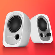 Edifier/漫步者 R12U电脑音响台式机家用小音箱笔记本低音炮迷你台式便携式小型有线喇叭usb超重低音宿舍2.0