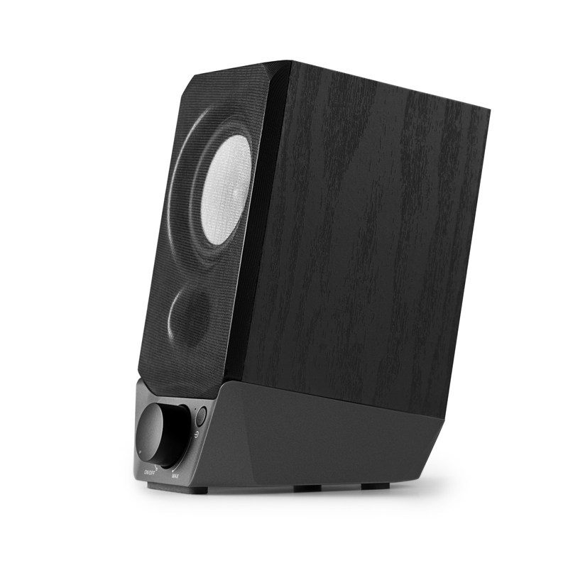 漫步者无线蓝牙音响电脑台式家用笔记本手机木质小音箱有线重低音