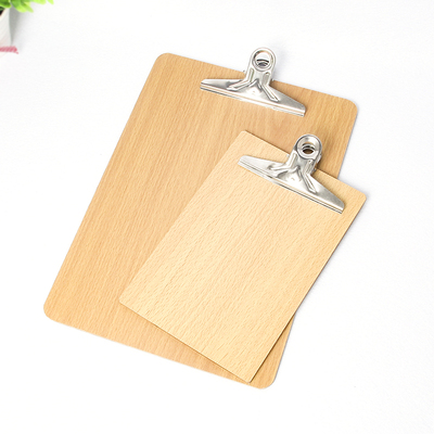 学生夹子木质学生办公写字板