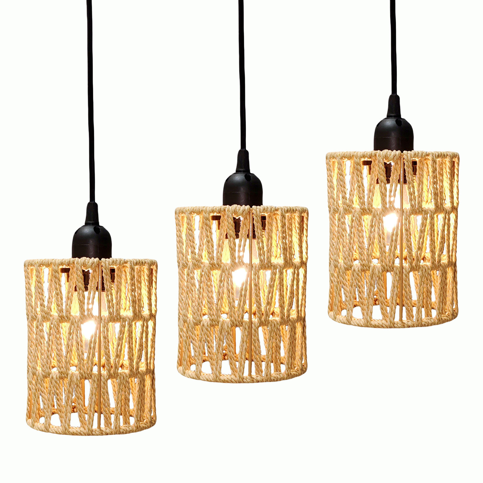 编织手工灯罩灯具配件