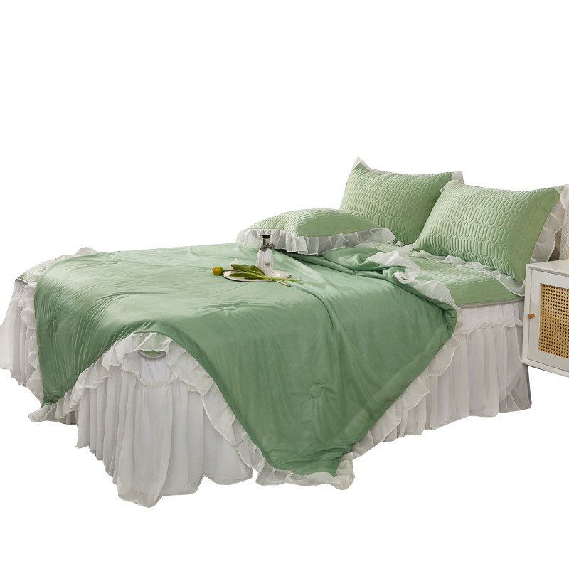 夏日四件套乳胶少女心