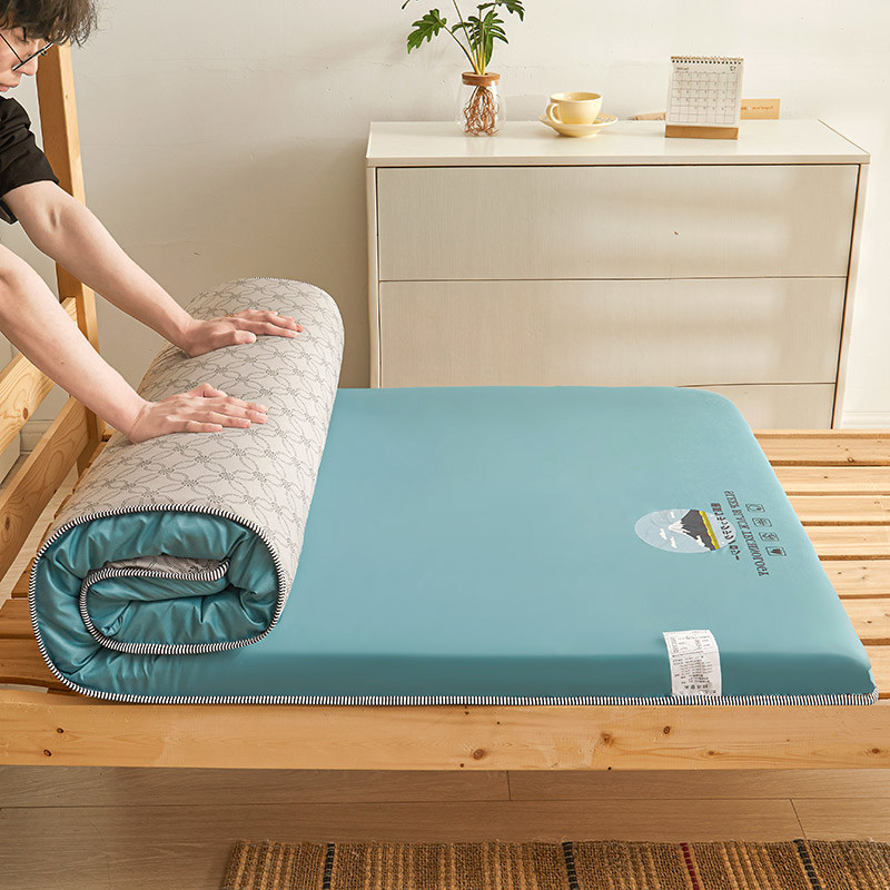 开学季学生宿舍床垫简约磨毛防滑固定床褥高密度加厚单双人床褥子