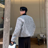 2024新款舞台服亮面夹克男女发型师夜店时髦上衣P145，商品下架区，星座1009（原B233）