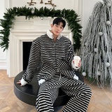 时尚韩版条纹套装P185，男装休闲套装，星座1009（原B233）