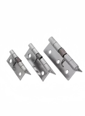 HFG61-25/38 HFE81-38不锈钢弹簧铰链 304可自动回弹合页 门折页