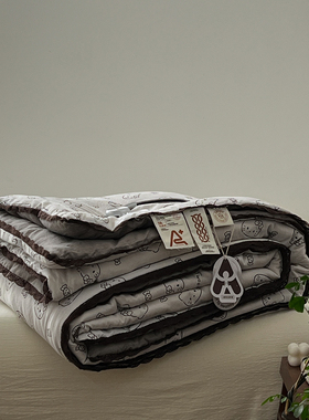 A类双层纱夏被可水洗纯棉全棉被芯空调被夏凉被凉感单双人被宿舍4