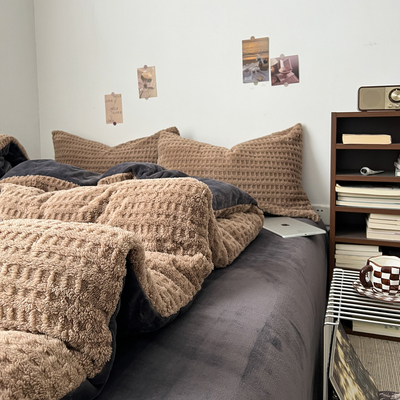 【小红书推荐】A类牛奶绒四件套