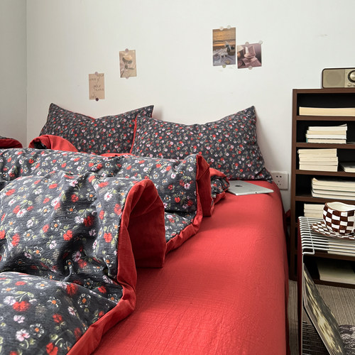 【小红书推荐！】A类纯棉四件套