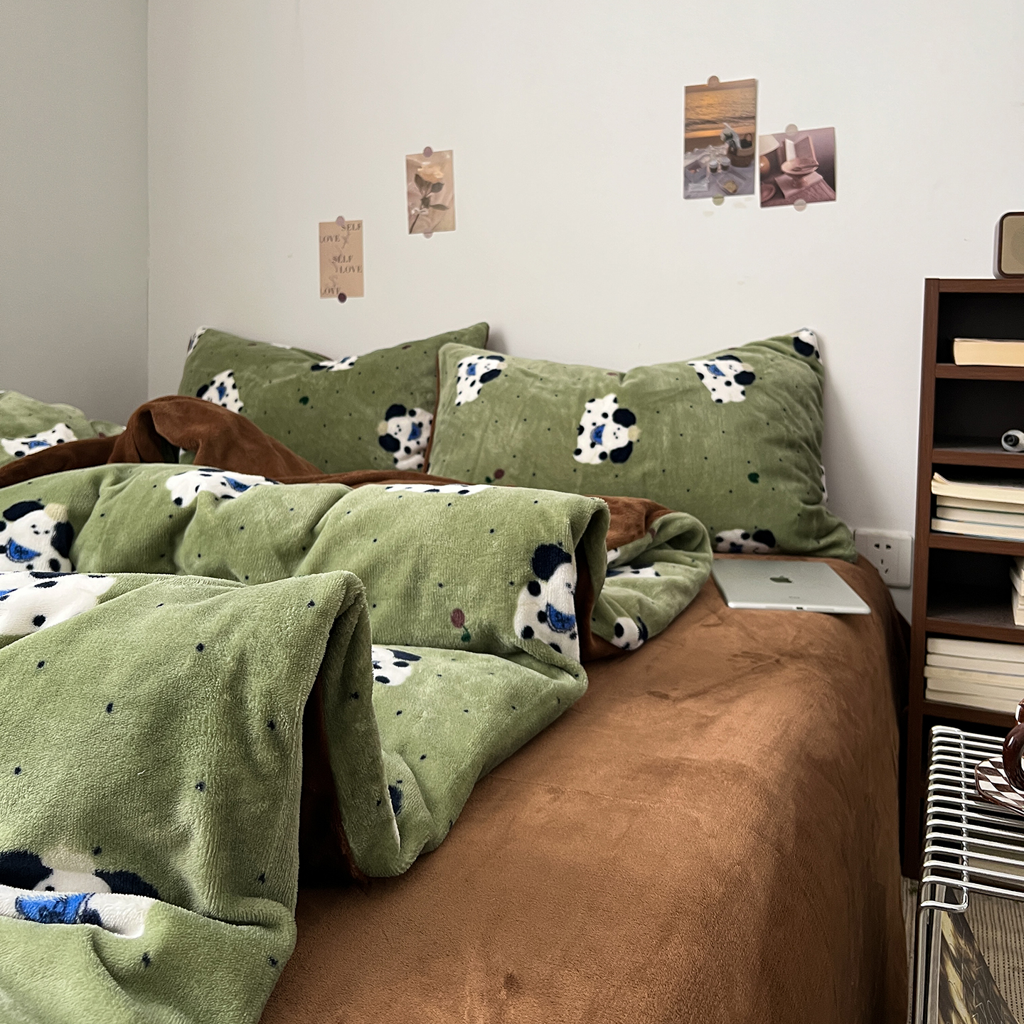 【A类小红书推荐】牛奶绒四件套