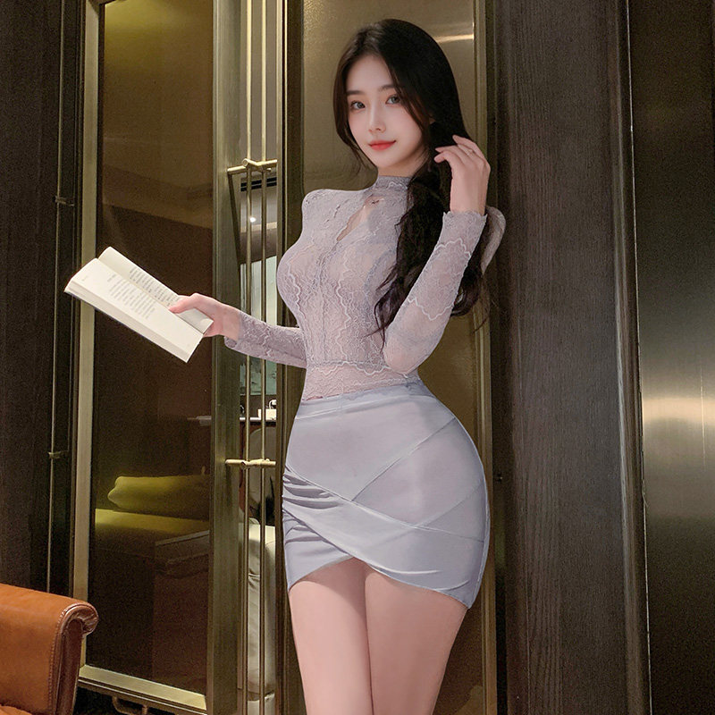 性感床上情趣睡衣情感悄趣内衣包臀秘书迷人套装制服勾魂衣服情侣