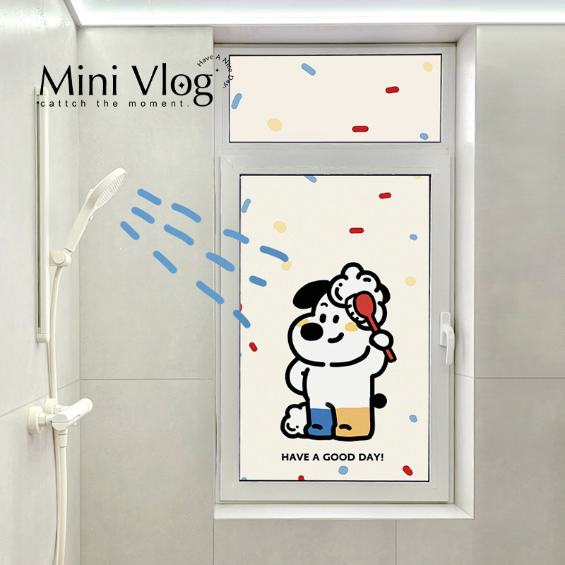 防窥透光卫生间窗户贴纸防走光