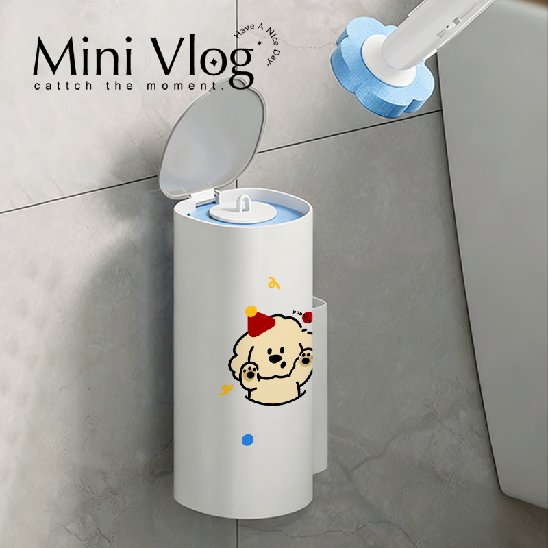 一次性马桶刷无死角家用带替换头