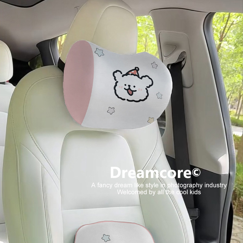 汽车头枕靠枕颈新款记忆棉护腰靠