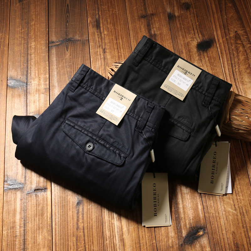 春夏薄款莱赛尔天丝棉直筒男裤