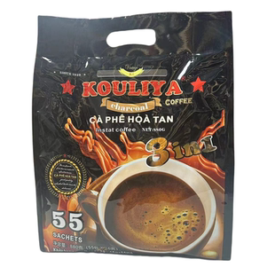 越南KOULIYA考利亚西贡经典炭烧三合一速溶咖啡55条包装提神学生