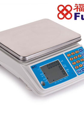 福日高精度30kg/1g电子计数秤称重零件计量秤15kg0.5g台秤 电子秤